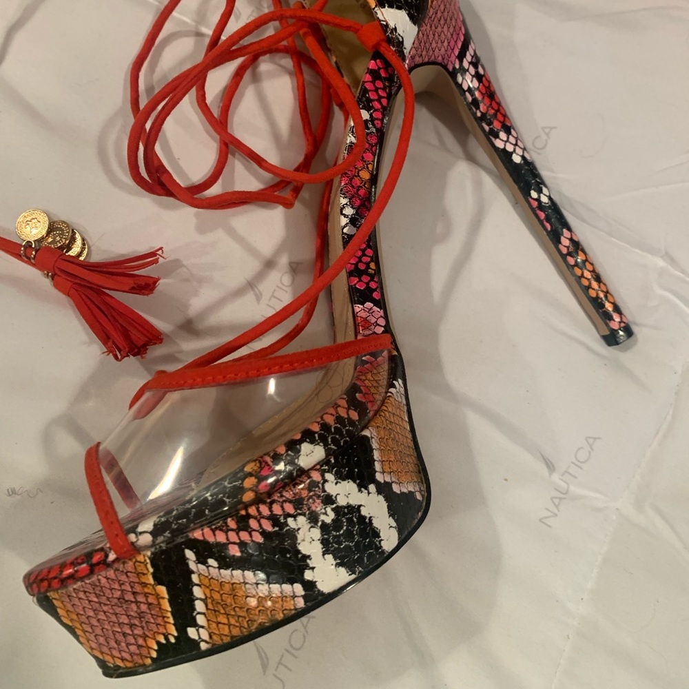 Multi Colored Heels - Picture 2 of 6